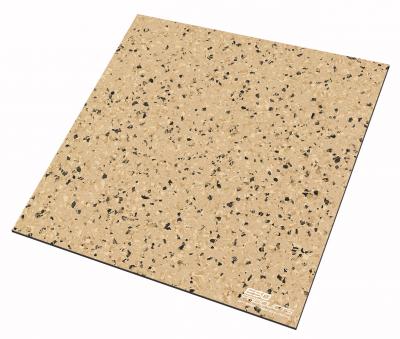 Electrostatic Conductive Floor Tile Astro EC Sandy Yellow 610 x 610 mm x 2 mm Antistatic ESD Rubber Floor Covering